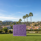 Classic Purple Rose Flower Wall - 005