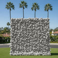 Light Grey Wild Rose Flower Wall Backdrop - 239