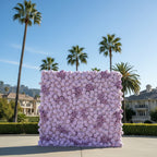 Classic Purple Lavender Rose Flower Wall - 270