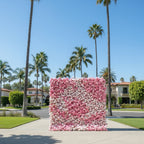 All Pink Wild Rose Premium Flower Wall - 028