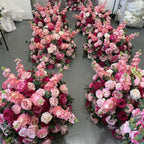 Dripping Pink & Red Premium Flower Ball - 1032
