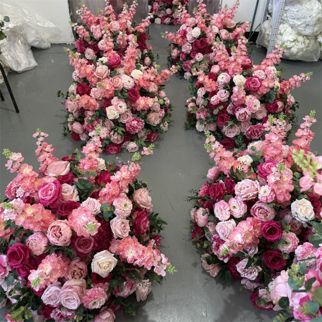Dripping Pink & Red Premium Flower Ball - 1032