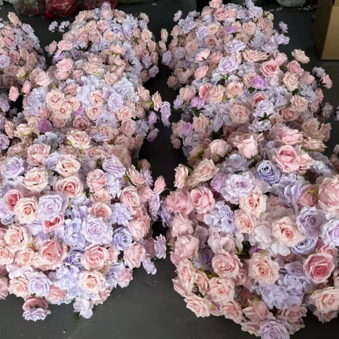 Pink & Purple Wild Rose Premium Flower Ball - 1049