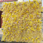Into The Meadow Yellow Rose Flower Wall - 051