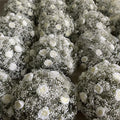 SIlver Babys Breath and Rose Premium Flower Ball - 1013