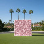 Light Baby Pink Wild Rose Flower Wall Backdrop - 259