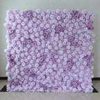 Classic Purple Lavender Rose Flower Wall - 270