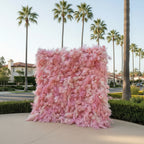 Into The Meadow Light Pink Rose Flower Wall - 053