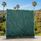 Dark Green Premium Pampas Grass Wall - 083