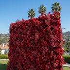 Into the Meadow Red Rose Premium Flower Wall - 235