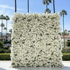 White Greenery Mini Sunflower Premium Flower Wall - 251