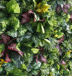 Retro Tropical Greenery Premium Flower Wall - 529