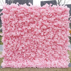Light Pink Cherry Blossom Premium Flower Wall - 084