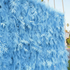 Into The Meadow Light Blue Flower Wall - 044