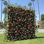 Ultimate Rainbow Rose Premium Flower Wall - 007