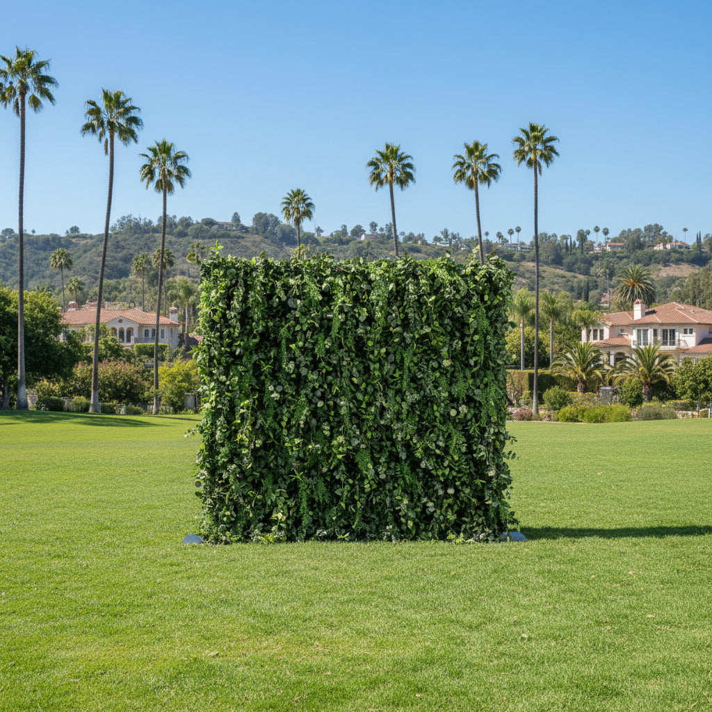 Dripping Green Vinery Premium Flower Wall - 534