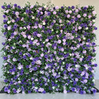 Purple Lavender Greenery Premium Flower Wall - 511