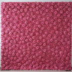 Classic Pink Rose Flower Wall - 240