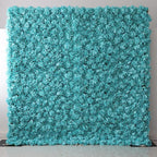 Classic Teal Rose Flower Wall - 242