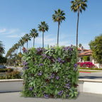 Tropical Lavender Greenery Floral Wall - 169