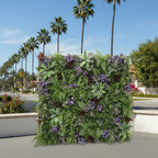 Tropical Lavender Greenery Floral Wall - 169