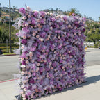 Into the Meadow Purple Lavender Premium Flower Wall - 199