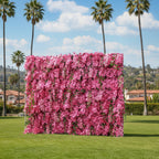 Hot Pink Dripping Dream Premium Flower Wall - 140