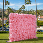 Bright Pink Feather Wall - 074
