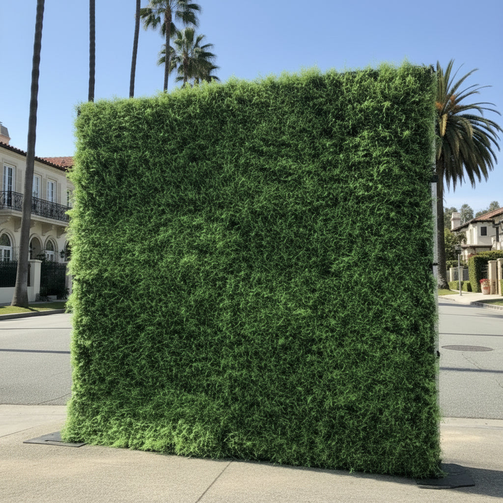 California Hedge Greenery Wall - 504