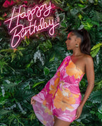 Tropical Hawaiian Greenery Wall - 527