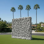 Light Grey Wild Rose Flower Wall Backdrop - 239