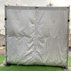 Yellow & White Wild Rose Premium Flower Wall - 123