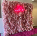 Into The Meadow Light Pink Flower Wall - 043