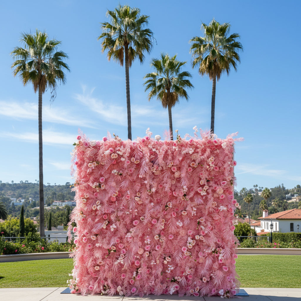 Into The Meadow Rose Light Pink Flower Wall - 236
