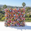 Rainbow Sunflower Premium Flower Wall Backdrop - 329
