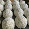 White Ivory Rose Premium Flower Ball - 1007