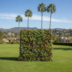 Dark Wetland Greenery Premium Flower Wall - 530