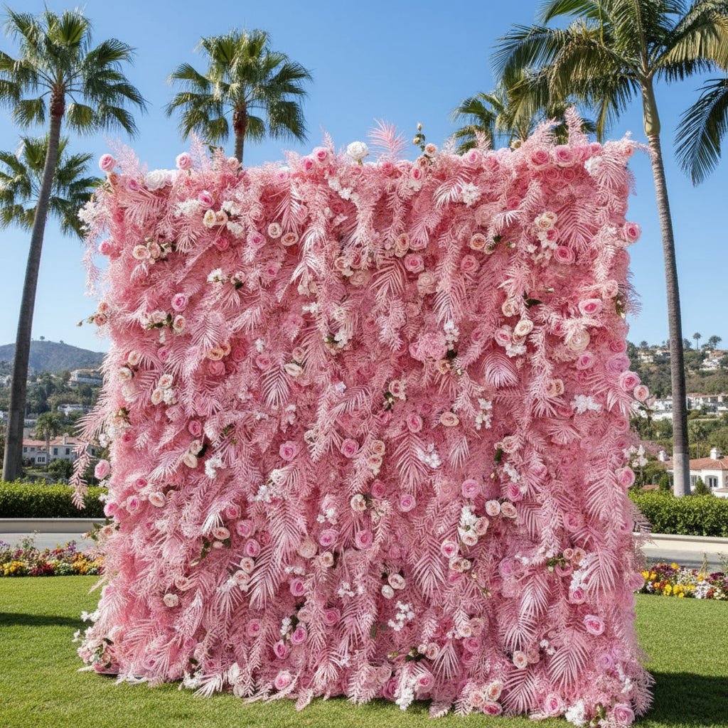 Into The Meadow Rose Light Pink Flower Wall - 236