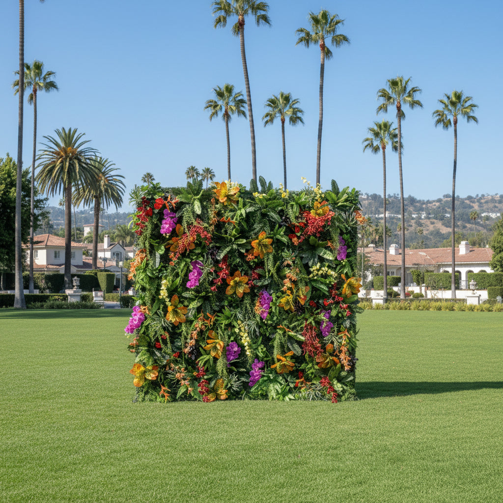 Dripping Tropical Premium Flower Wall - 262