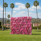 Hot Pink Dripping Dream Premium Flower Wall - 140