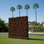 Chocolate Brown Wild Rose Flower Wall Backdrop - 244