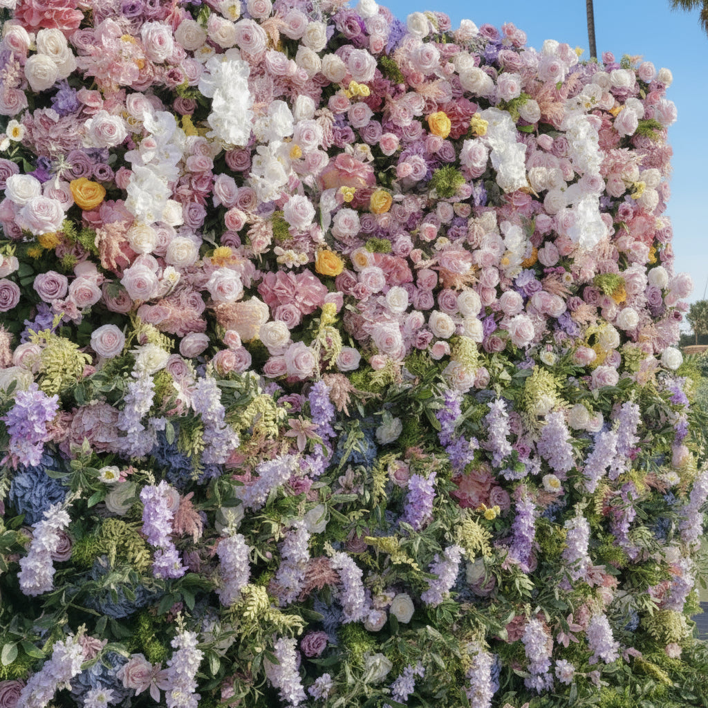 Dripping Spring Florals Premium Flower Wall - 105