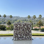 Babys Breath White. Purple Lavender Rose Flower Wall - 255