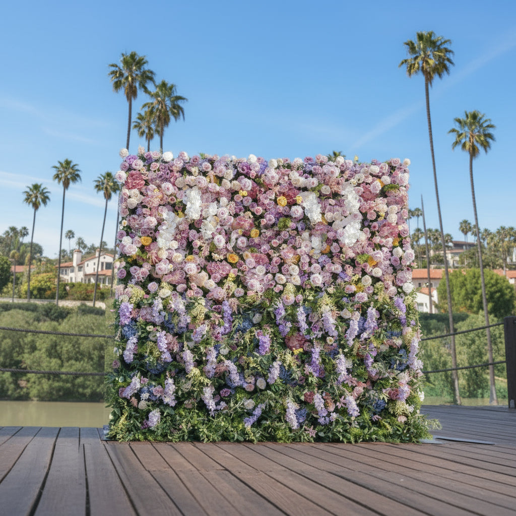 Dripping Spring Florals Premium Flower Wall - 105