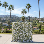 Greenery, White Peony Premium Flower Wall - 268