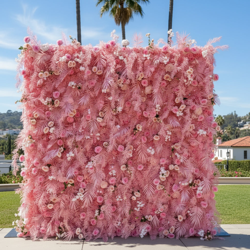 Into The Meadow Rose Light Pink Flower Wall - 236