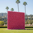 Classic Pink Rose Flower Wall - 240