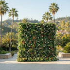 Dripping Greenery Brown Jungle Premium Flower Wall - 222