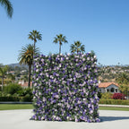 Purple Lavender Greenery Premium Flower Wall - 511