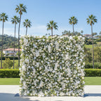 Greenery, White Peony Premium Flower Wall - 268